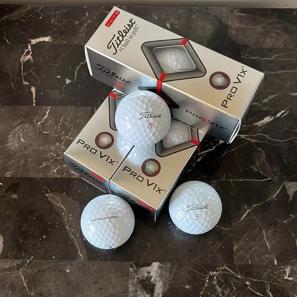 Titleist ProV1X Golf Balls, White, Playing Numbers (5-8). Three Dozens, New - Picture 5 of 5